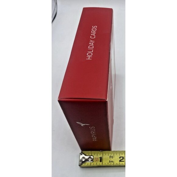 Papyrus Happy Holidays Christmas Cards Boxed Set 20 Note Cards & Envelopes - Picture 11 of 11